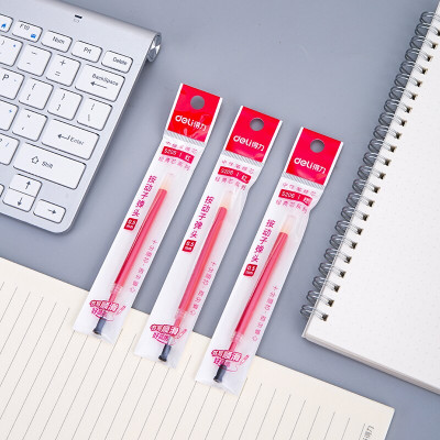 Combo 1-10-20 Ngòi Ruột Bút Bi Nước Mực Gel Deli - Mực Xanh / Đen / Đỏ - Nhiều kích cỡ - Mực đều viết trơn tru sử dụng lâu dài