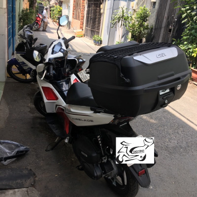 Thùng Givi E43NTL_ADV và baga givi lắp cho xe Airblade 125/150