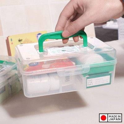Hộp đựng thuốc & vật dụng y tế 800ml - Hàng Nội Địa Nhật Bản