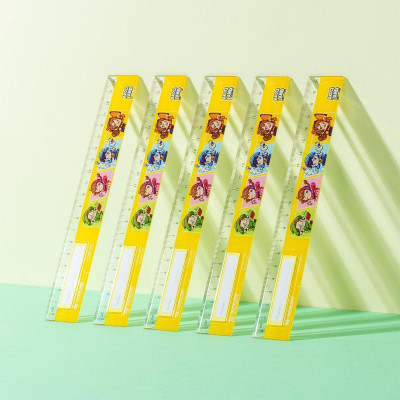 Thước Thẳng 20 cm - Nhân Vật Akooland Thế Giới Học Cụ Thần Kỳ - Thiên Long TP-SR011/AK