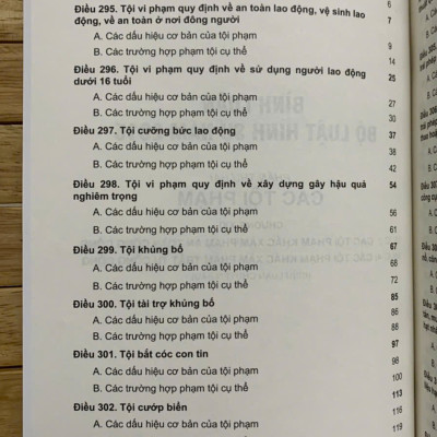Bình luận Bộ luật Hình sự năm 2015 (Phần thứ hai – Các tội phạm), Chương XXI, Mục 3, 4: Các tội phạm khác xâm pham an toàn, trật tự công cộng
