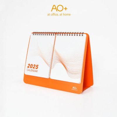 Lịch để bàn todo 2025 có lịch âm, ghi chú lập kế hoạch tiện lợi (Đế nhựa /6 màu) AA515