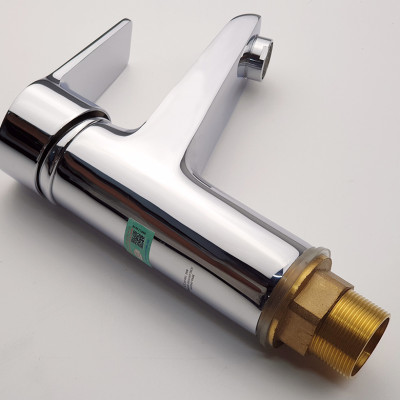 Vòi Lavabo nóng lạnh Đồng mạ Chrome Eurolife EL-AZA02 (Trắng bạc)