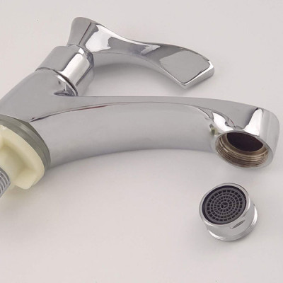 Vòi Lavabo lạnh Eurolife EL-116 (Trắng bạc)
