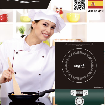 Bếp điện từ CREEN CR-CB11VN-GR-210 Công suất 2000W - Hàng chính hãng