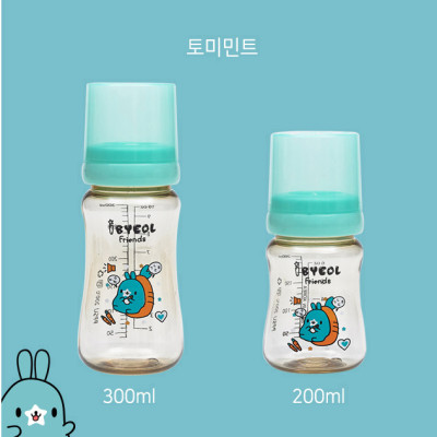 Bình sữa cho bé IBYEOL Friends PPSU chính hãng Hàn Quốc 200ml/300ml