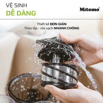 Máy Ép chậm, máy ép trái cây Mitomo EC-55 hàng chính hãng
