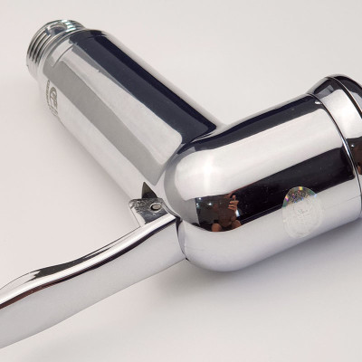 Tay xịt vệ sinh tăng áp cao, chất liệu nhựa ABS mạ Chrome Eurolife EL-H-X12 