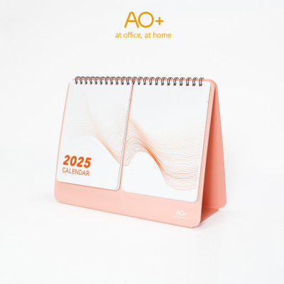 Lịch để bàn todo 2025 có lịch âm, ghi chú lập kế hoạch tiện lợi (Đế nhựa /6 màu) AA515