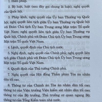 Luật Ban Hành Văn Bản Quy Phạm Pháp Luật (Sửa Đổi, Bổ Sung Năm 2025)