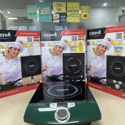 Bếp điện từ CREEN CR-CB11VN-GR-210 Công suất 2000W - Hàng chính hãng