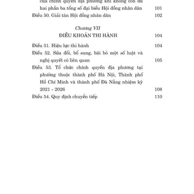 Luật Tổ chức chính quyền địa phương năm 2025