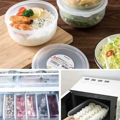 Combo 06 hộp bảo quản thực phẩm Nakaya Firm Pack H 800ml & M 1.3L - Hàng nội địa Nhật Bản | Made in Japan