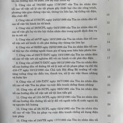 Bộ 2 cuốn Hệ thống Công văn hướng dẫn nghiệp vụ của Tòa án nhân dân tối cao trong lĩnh vực Hình sự, Tố tụng Hình sự, Dân sự và Tố tụng Dân sự