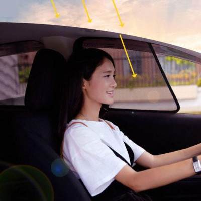 Rèm che nắng nam châm cho xe Honda CRV, bộ 4 tấm cho 4 cửa, hàng loại 1 cao cấp nhất, vừa khít kính