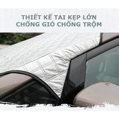 Tấm che chắn nắng kính lái dành cho ô tô BMW 520i CAO CẤP 3 Lớp Chắn Nắng Cản Nhiệt 