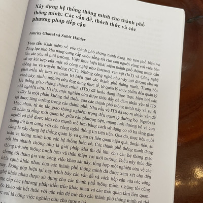 THÀNH PHỐ THÔNG MINH – KHUNG QUẢN TRỊ VÀ PHÁT TRIỂN - Zaigham Mahmood - Nguyễn Cường, Trương Hồng Sơn dịch –NXB Xây dựng