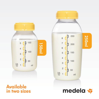 Bộ 3 bình trữ sữa Medela 150ml