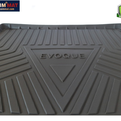 Thảm lót cốp qd xe ô tô LandRover Evoque 2019-nay nhãn hiệu Macsim chất liệu TPV cao cấp màu đen