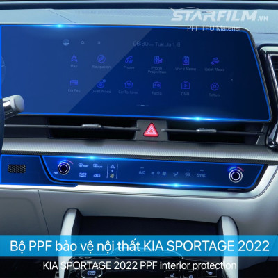 KIA SPORTAGE 2022 PPF TPU nội thất chống xước tự hồi phục STARFILM