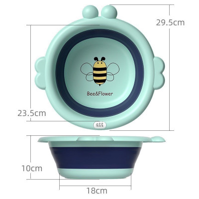 Chậu Rửa Mặt Gấp Gọn Hình Con Ong Bee  Cho Bé Tiện Lợi Chất Liệu Nhựa Cao Cấp An Toàn Cho Sức Khỏe - HÀNG CHÍNH HÃNG MINIIN