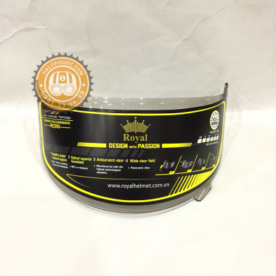 Kính Trà Lắp Cho Mũ Bảo hiểm FullFace Royal M136
