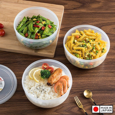 Combo 06 hộp bảo quản thực phẩm Nakaya Firm Pack H 800ml & M 1.3L - Hàng nội địa Nhật Bản | Made in Japan