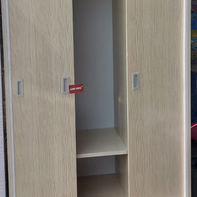 Tủ quần áo nhựa cửa lùa 3 cánh Tundo 1m2 x 1m8