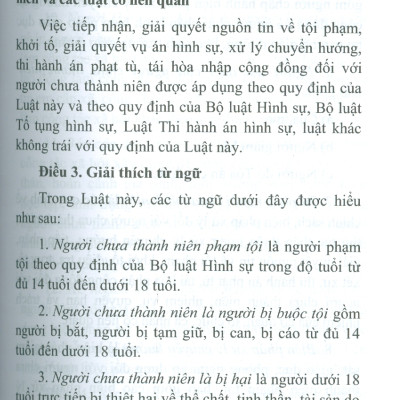 Luật Tư Pháp Người Chưa Thành Niên Năm 2024