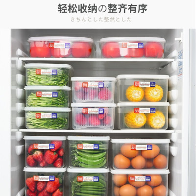 Hộp nhựa cao cấp bảo quản thực phẩm hình vuông 1,2L - Hàng nội địa Nhật