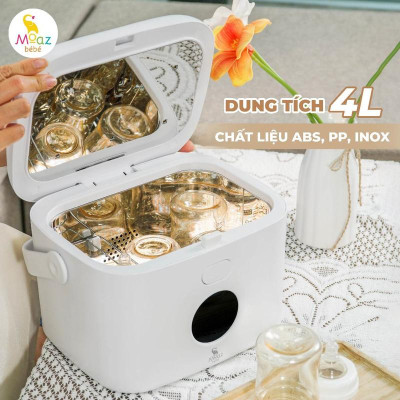 Máy tiệt trùng UV xách tay Moaz Bebe MB-102 - Hàng Chính Hãng