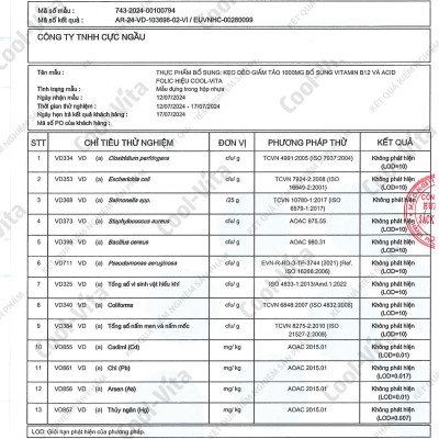 Combo 3 Hộp Kẹo Dẻo Giấm Táo Vitamin B12 Hỗ Trợ Tiêu Hóa, Tăng Cường Miễn Dịch Coolvita (60 viên x 3g)/hộp