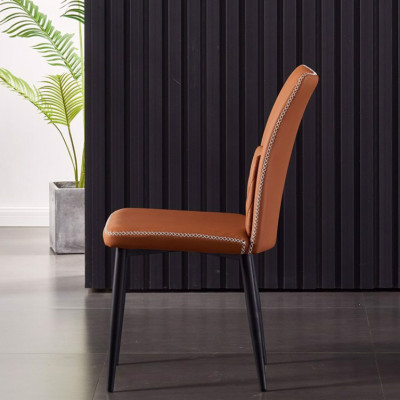 Ghế ăn bọc da Juno Sofa trám giữa sáng tạo kích thước 45 x 46 x 84cm