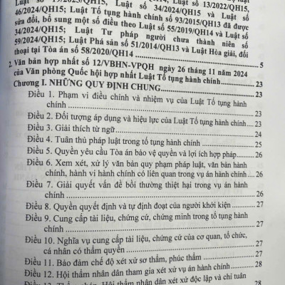Luật tố tụng hành chính (sửa đổi, bổ sung năm 2025) văn bản quy định hướng dẫn chi tiết thi hành 