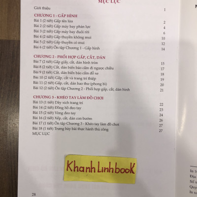 Sách - Thực hành thủ công 2 (KP)