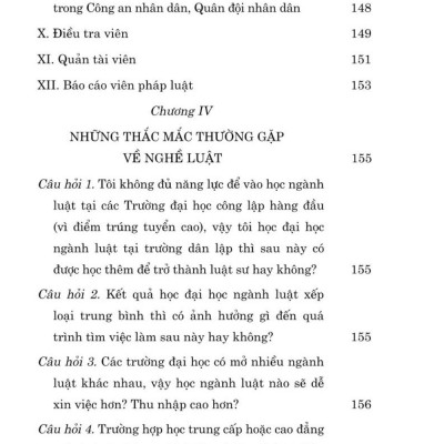 Nghề Luật và cơ hội nghề nghiệp cho người học luật