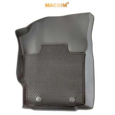 Thảm 2 lớp (sd3) dạng lưới lục giác cho Toyota yaris Cross 2023+ bề mặt cao su siêu sạch nhãn hiệu Macsim