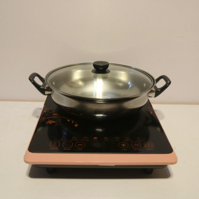  Bếp Điện Từ Đơn 2000W FUJIKA FJ-BT1920 Kèm Nồi Lẩu Inox Điều Khiển Cảm Ứng Mặt Kính Cao Cấp-Hàng Chính Hãng 