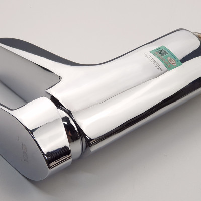 Vòi Lavabo Nóng Lạnh Đồng Mạ Chrome Eurolife EL-SUN 02 (Trắng Bạc)