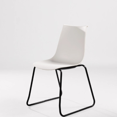 Ghế nhựa chân sắt nhập khẩu Juno Sofa cao cấp JNST Amelie21CT 42 x 43 x 82 cm