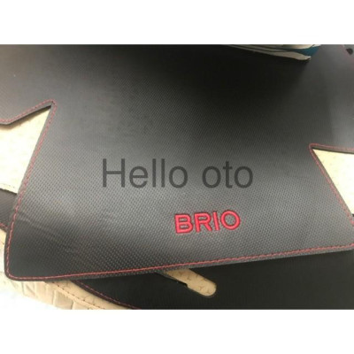 Thảm Taplo Da Carbon Dành Cho Xe Honda BRIO 2018 2019 2020