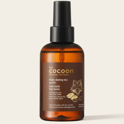 Combo Nước dưỡng tóc tinh dầu bưởi Pomelo Cocoon 140ml + Nước xịt dưỡng tóc Sa-chi Cocoon 140ml