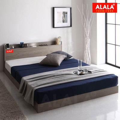 Giường thấp ALALA44 / Miễn phí vận chuyển và lắp đặt tận nơi/ Đổi trả 30 ngày/ Sản phẩm được bảo hành 5 năm từ thương hiệu ALALA/ Chịu lực 700kg