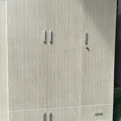 Tủ quần áo mở 3 cánh nhựa loại tốt màu sồi 1m2 x 1m8 x 47 cm