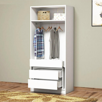 Tủ áo quần gỗ MDF cao cấp SMLIFE Bungo