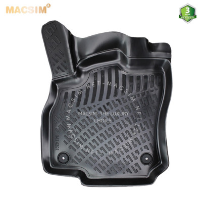 Thảm lót sàn ô tô nhựa TPU Silicon Audi Q3 second generation (F3) 2019+ Nhãn hiệu Macsim