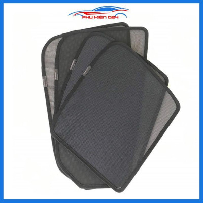 Bộ 4 rèm chắn nắng nam châm Ecosport 2016-2017-2018-2019 khung cố định chống tia UV