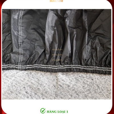 Bạt phủ ô tô Mazda 3 nhãn hiệu Macsim sử dụng trong nhà và ngoài trời chất liệu Polyester - màu đen 