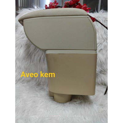 Hộp tỳ tay xe hơi Chevrolet Aveo JDZX-GTRA - 2 màu: Đen và Be