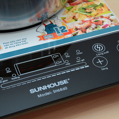 Bếp Điện Từ Cảm Ứng Sunhouse SH6860 - Hàng chính hãng